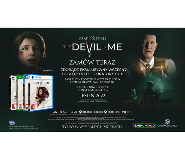 Xbox The Dark Pictures Anthology: The Devil In Me - 1056305 - zdjęcie 3